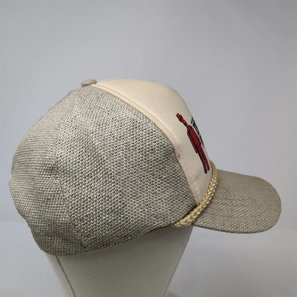 Sportcap 5 Panel Beige Hat One Size Interstate Brick Company Trucker Snapback