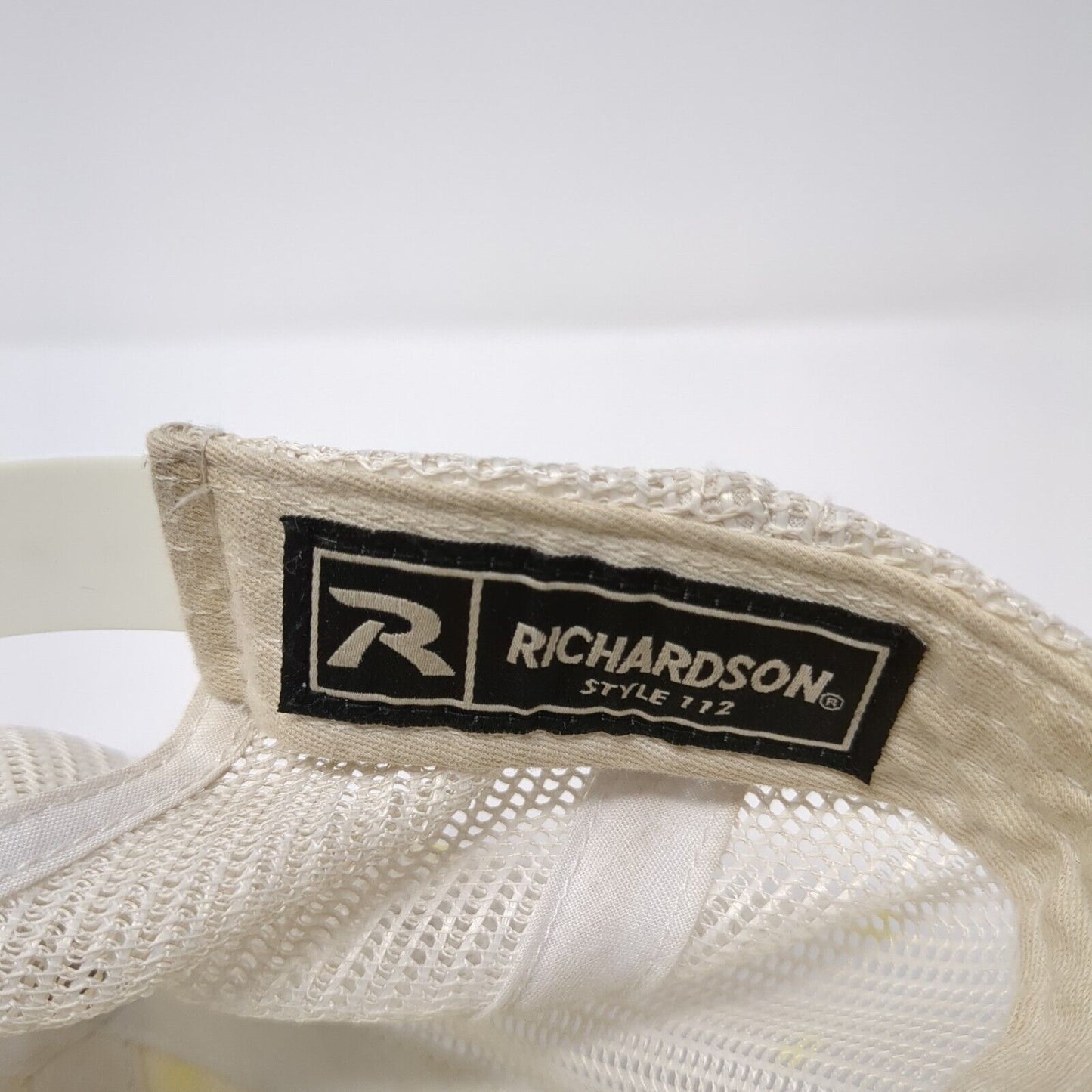 Shred White & Blue Patch Snapback Mesh Back Trucker Hat White One Size