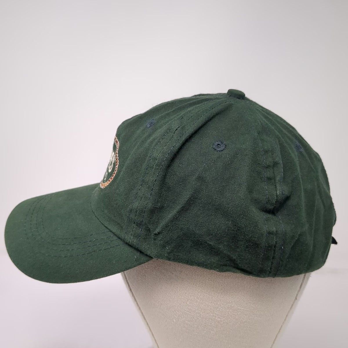Imperial King Ropes Sheridan Wyo Baseball Cap Green One Size Made in USA Hat