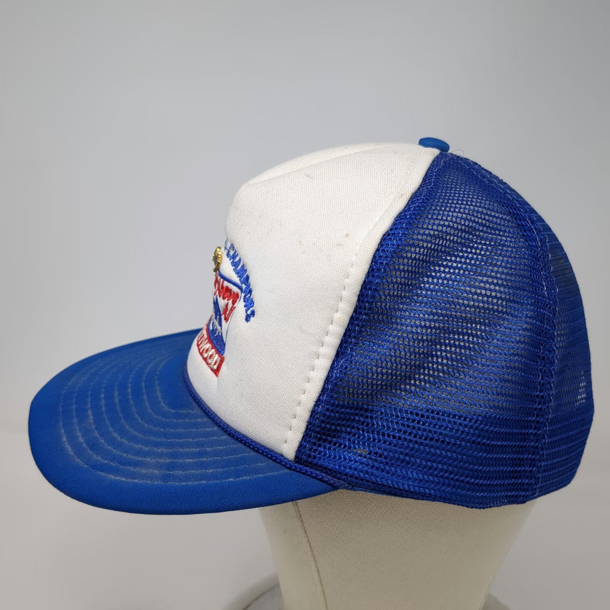 Otto Trucker Hat Blue One Size Fleetwood 1989 Divisional Champions Mesh Back