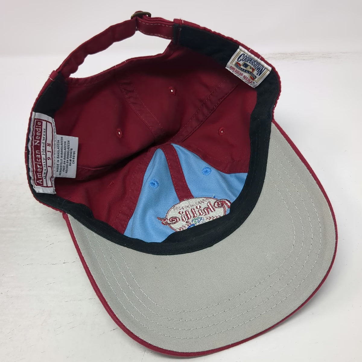 Philadelphia Phillies MLB American Needle Baseball Cap Red Blue One Size Hat