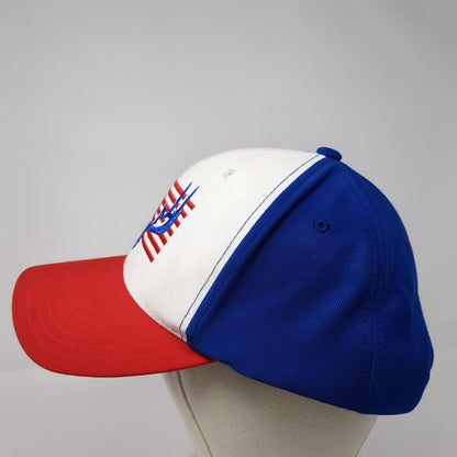 Deadeye Snapback Trucker Hat Multicolor One Size Adjustable Patriotic Mesh Back