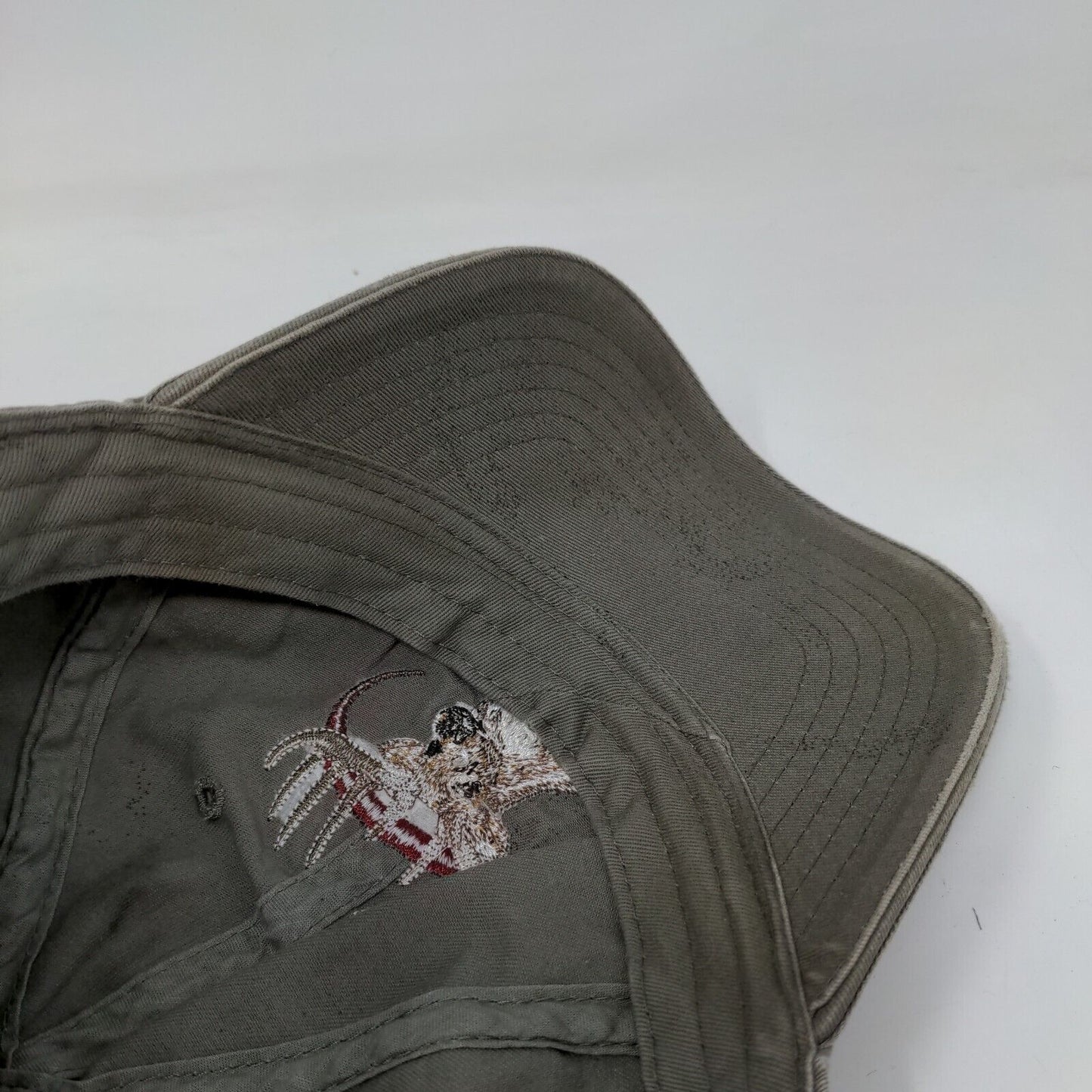 Academy Sports + Outdoors Deer Strapback Hat Brown One Size Embroidered