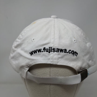 Fujisawa Healthcare Inc Slideback Hat White OSFA Embroidered 6 Panel