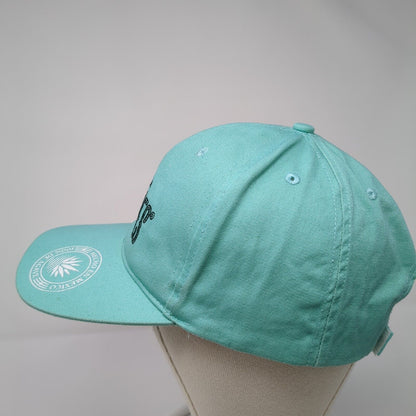 Cazadores Tequila Strapback Hat Blue One Size Adjustable Embroidered