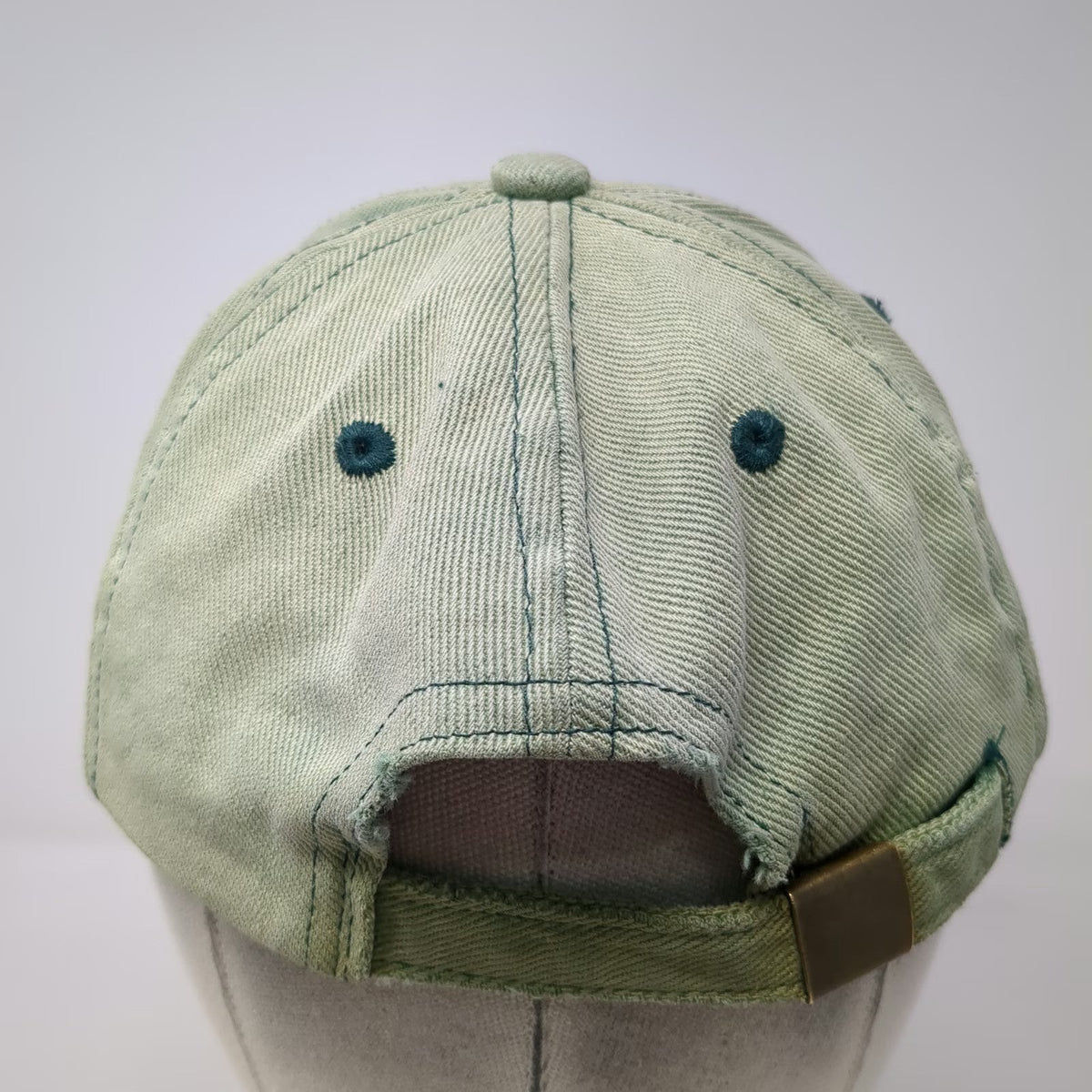 Oki Wear Baseball Cap Green One Size Cypress Cove CC Embroidered Slideback Hat
