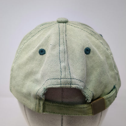 Oki Wear Baseball Cap Green One Size Cypress Cove CC Embroidered Slideback Hat