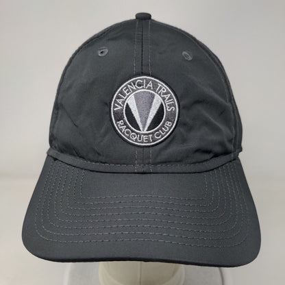 Valencia Trails Racquet Club Strapback Hat Gray OSFM Laser Cut New Era
