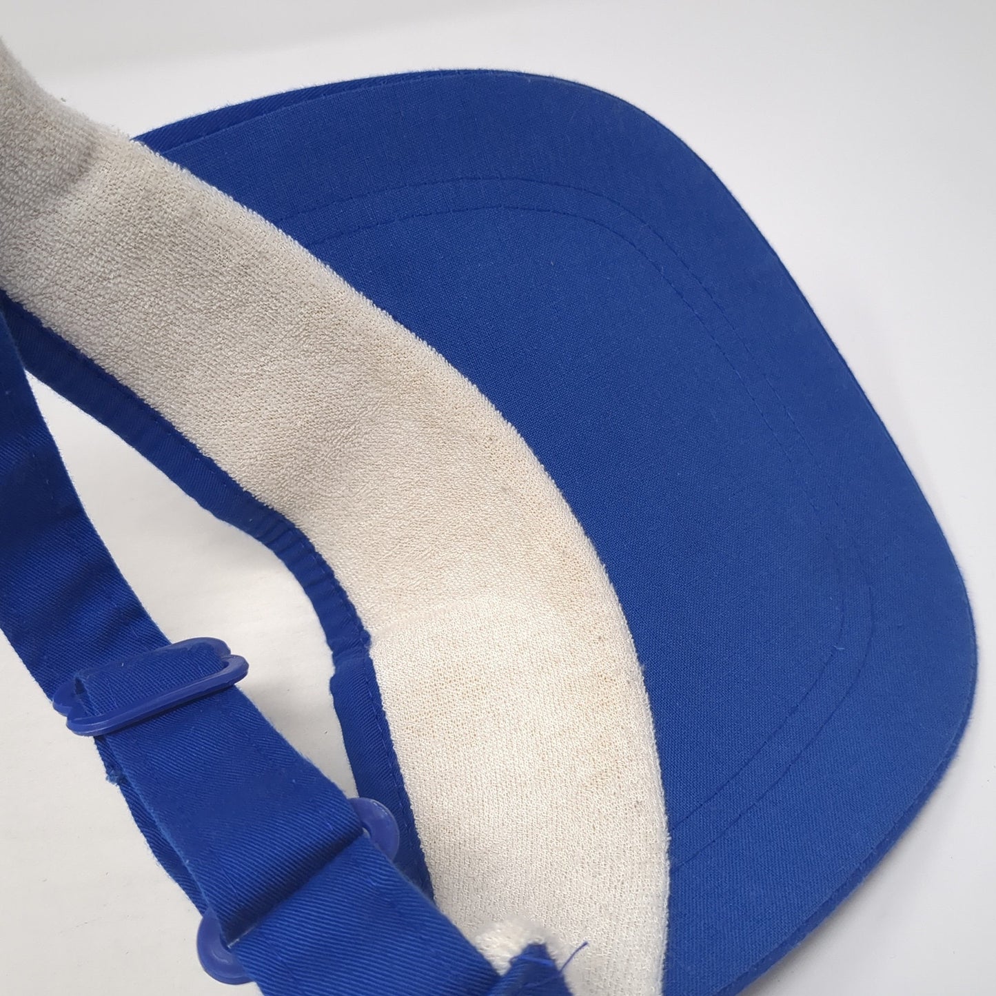 Trico Slideback Visor Hat Blue One Size Adjustable Solid Outdoor Nissin
