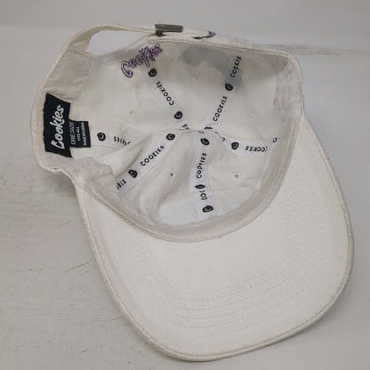 Cookies Baseball Cap White One Size Slideback Cotton Worldwide Bird Logo Hat