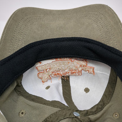 Motorcycle Cannonball Endurance Run Green Baseball Cap One Size Slideback Hat