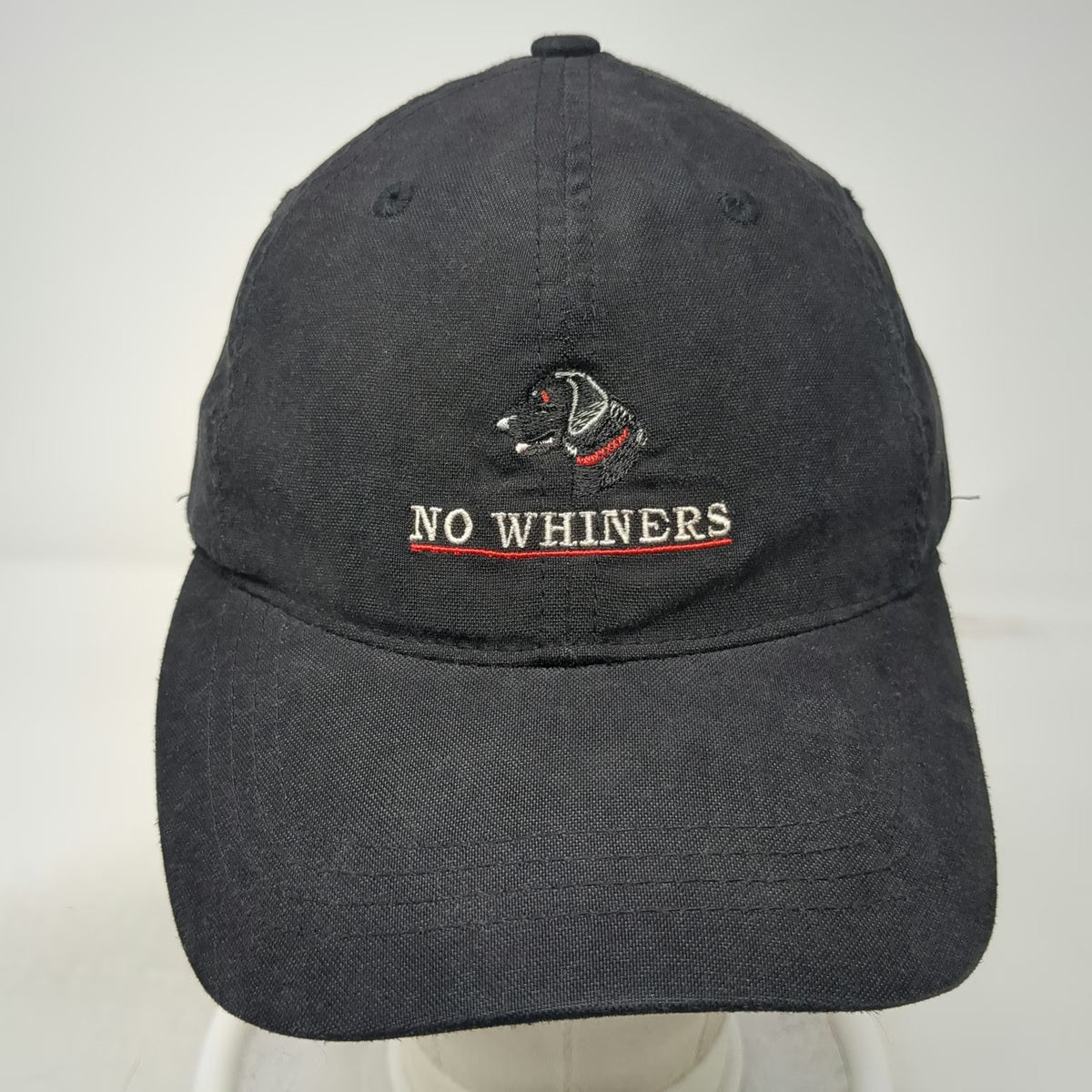 Baseball Cap Black One Size Spanish Peaks Brewing Bozeman Montana No Whiners Hat