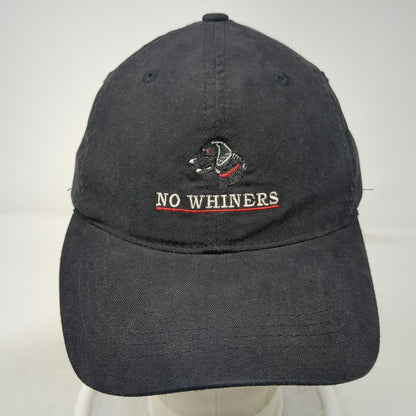 Baseball Cap Black One Size Spanish Peaks Brewing Bozeman Montana No Whiners Hat