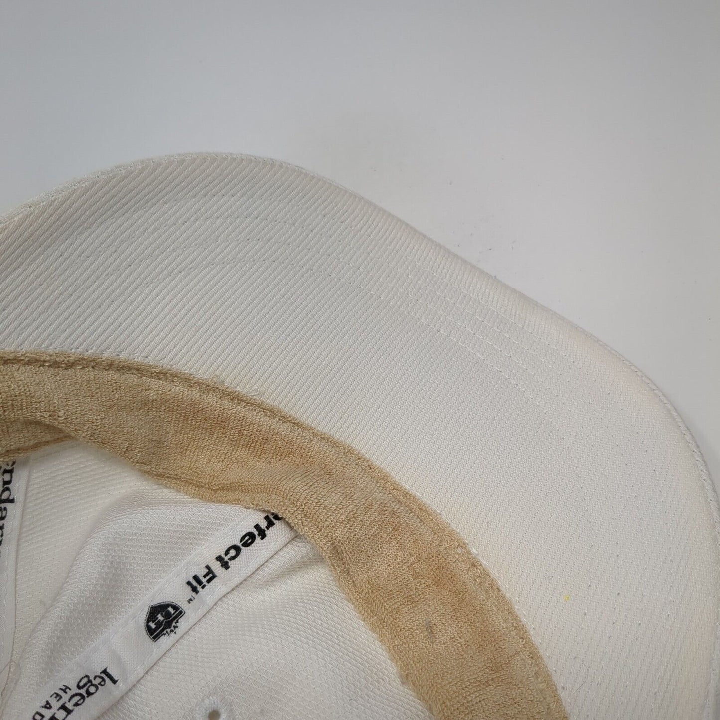 Legendary Headwear Strapback Hat White One Size Adjustable Perfect Fit Blank