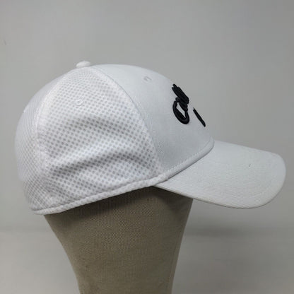 Callaway Men's Fitted Hat White Size S/M Embroidered Odyssey Golf Club Logo