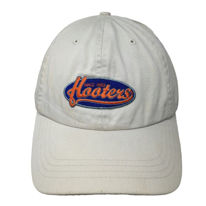 Alternative Apparel Hooters San Antonio TX Baseball Cap Beige One Size Logo Hat