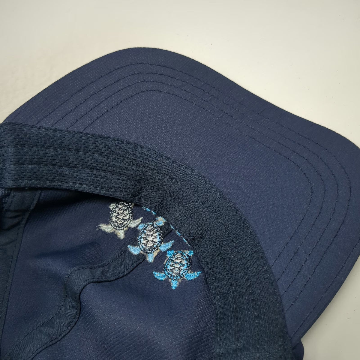 Life is Good Baseball Cap Blue One Size Sea Turtle Mesh Reflective Strap Hat