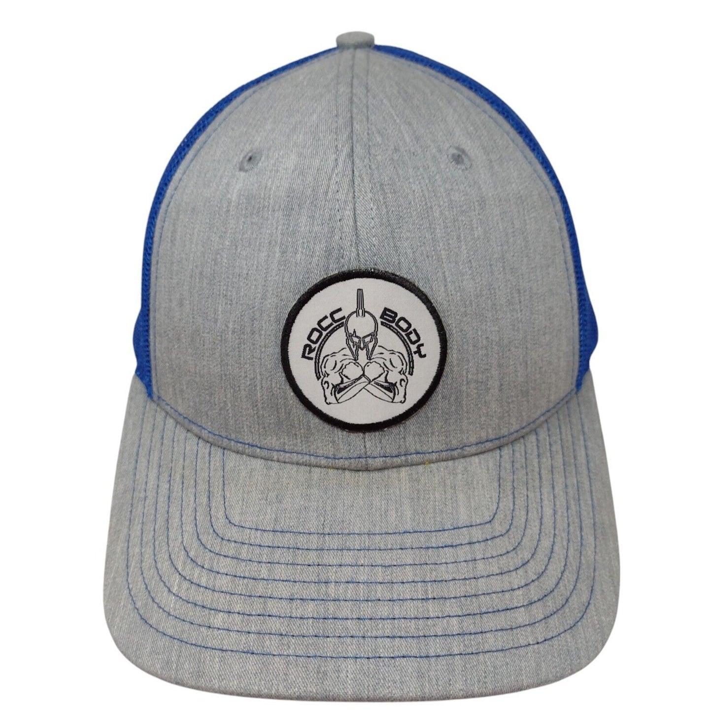 Rocc Body Patch Snapback Trucker Hat Multi OSFA Mesh Back Colorblock