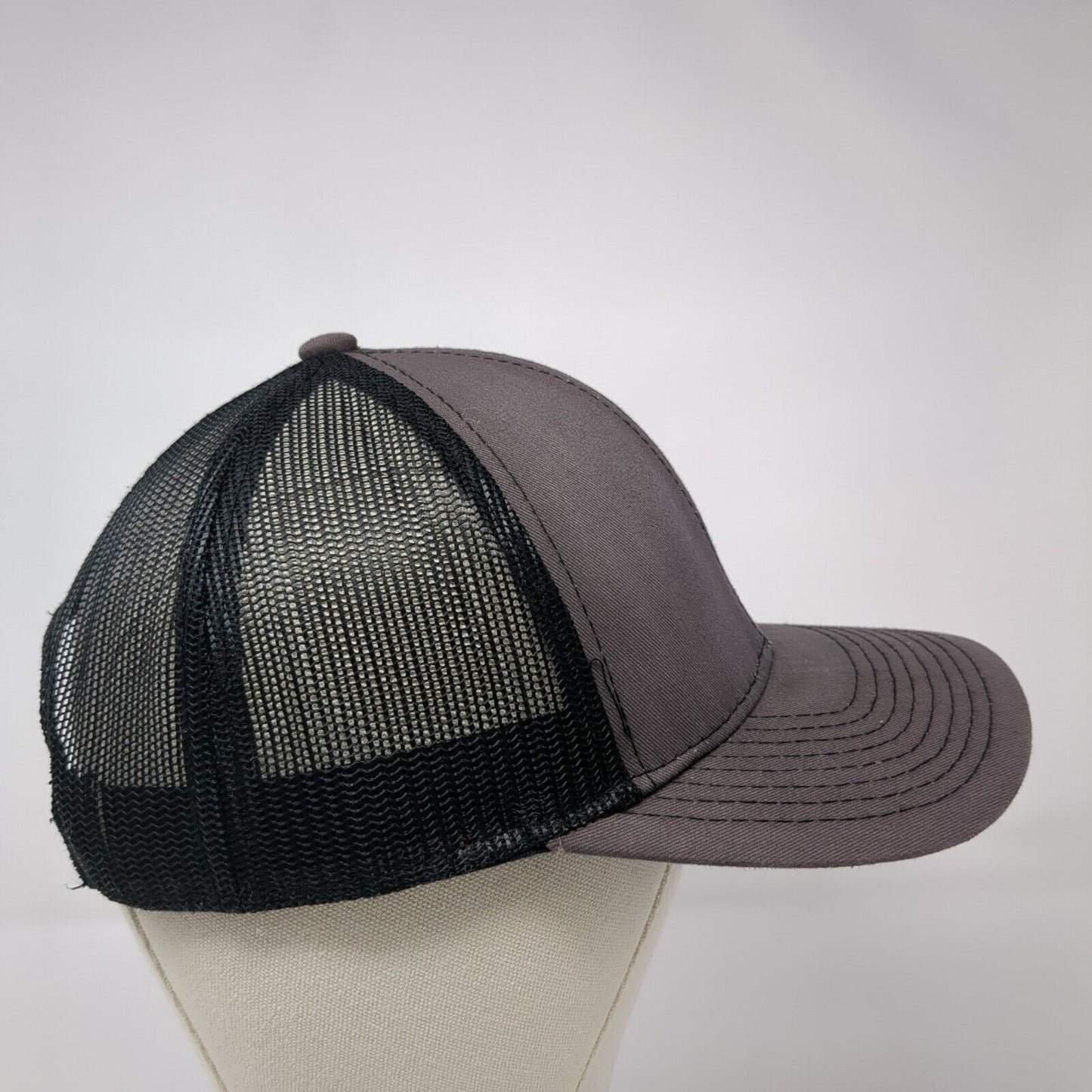 Great Western Recreation Snapback Trucker Hat Gray OS Mesh Back Outdoor Cap