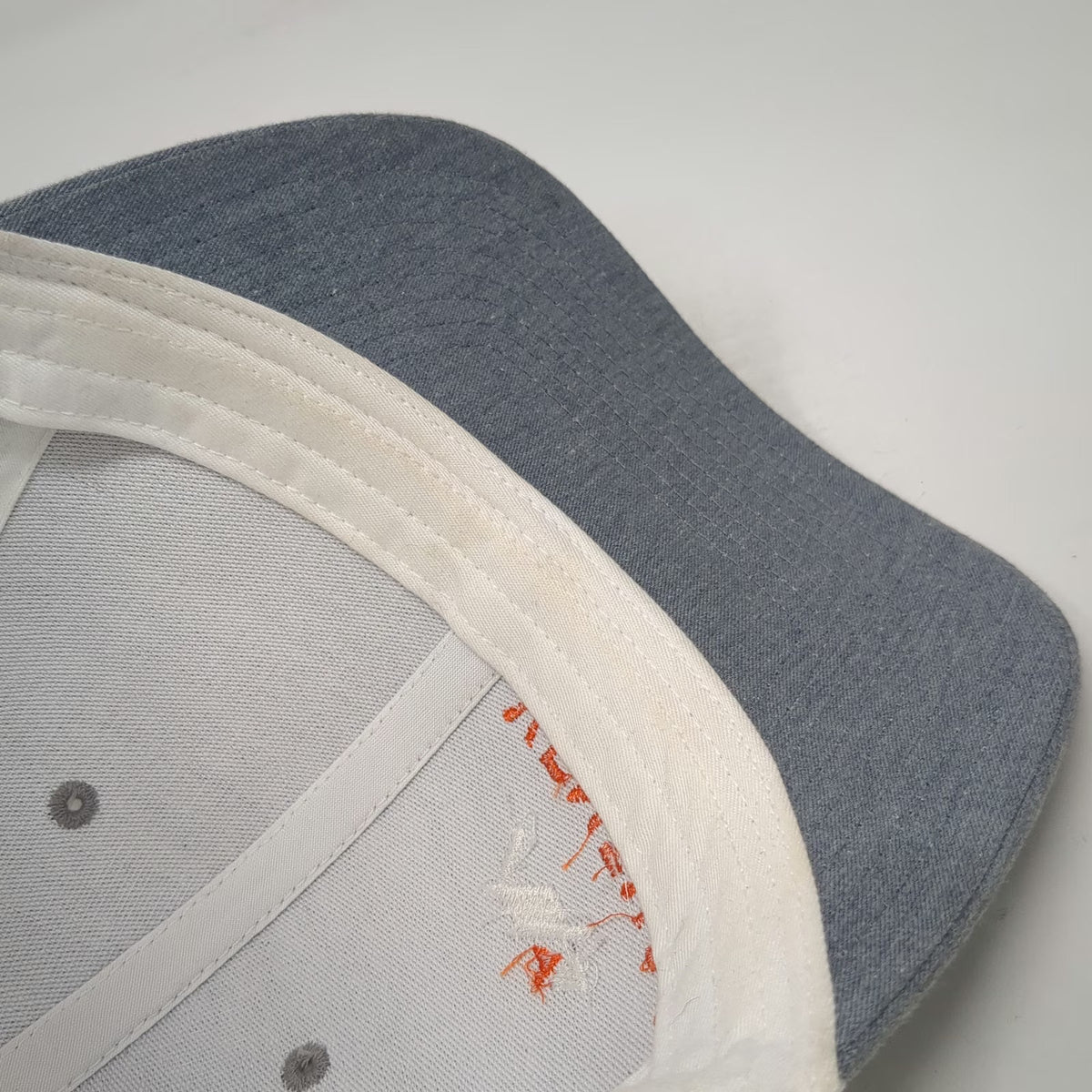 Richardson Venture Mountain Logo Trucker Hat Gray One Size Mesh Snapback 112