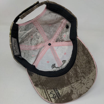 Muley Crazy Strapback Hat Camo Ladies Fit One Size Realtree MAX-1