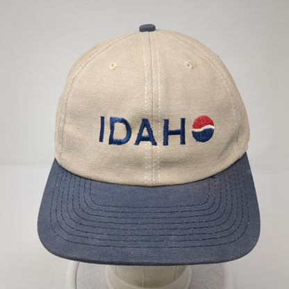 Idaho Pepsi Cola Snapback Hat Multicolor One Size Adjustable Embroidered
