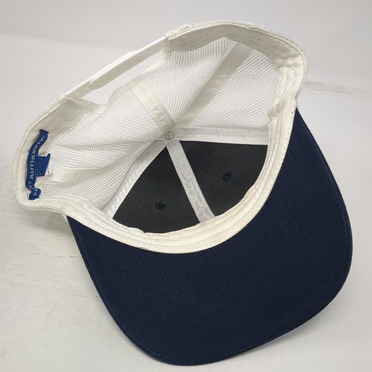 Port Authority Trucker Hat Blue One Size RJS Invitational Mesh Snapback