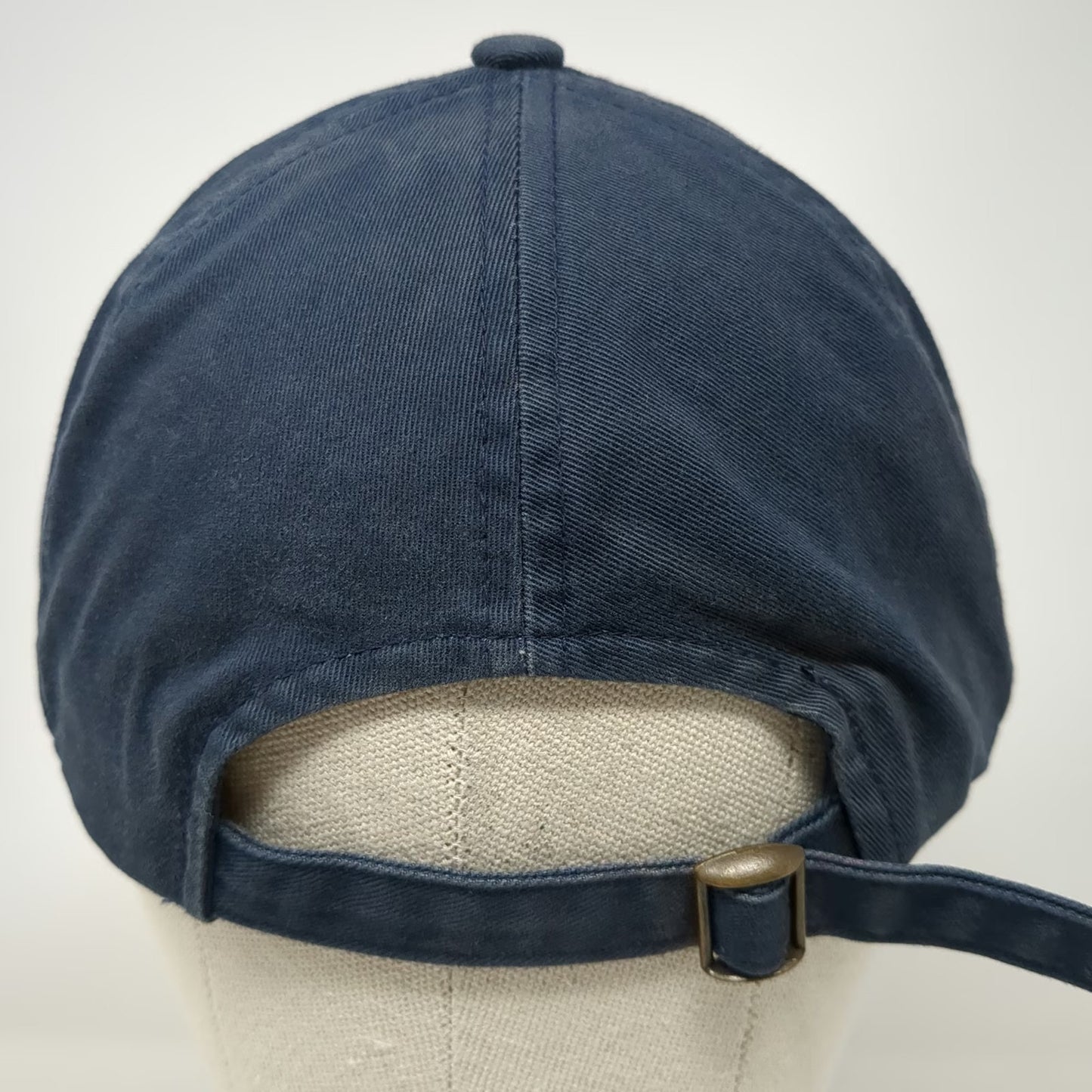 Sportsman Baseball Cap Blue One Size Embroidered Frog Cotton Slideback Hat