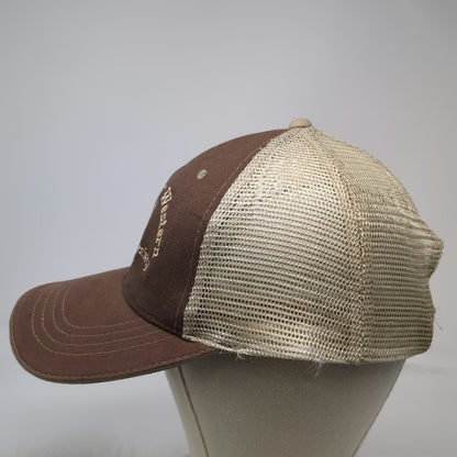 Cobra Baseball Cap Brown One Size Mesh Back Shooting Society Snake River Hat