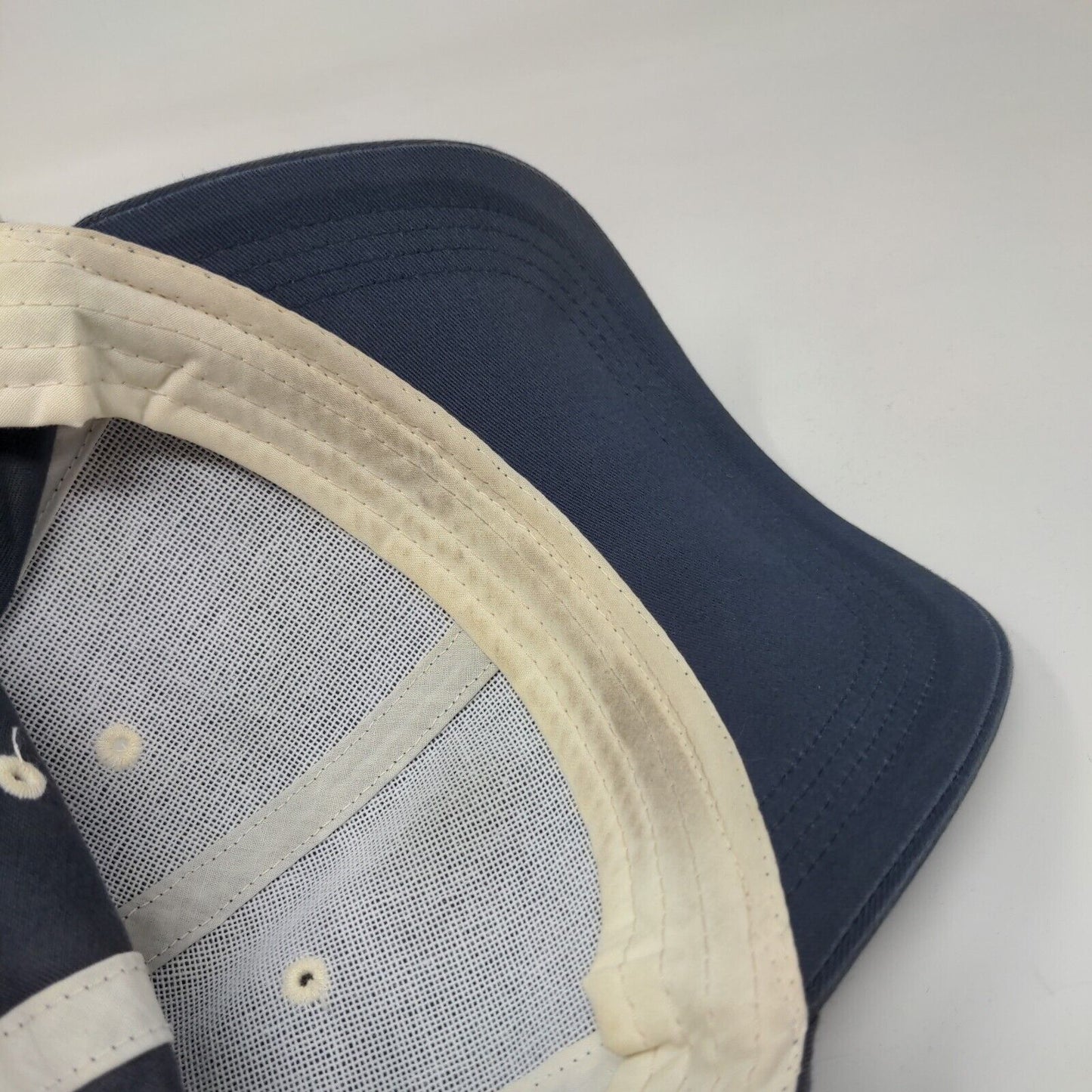 Falcon Slideback Hat Blue One Size Adjustable Embroidered 6 Panel
