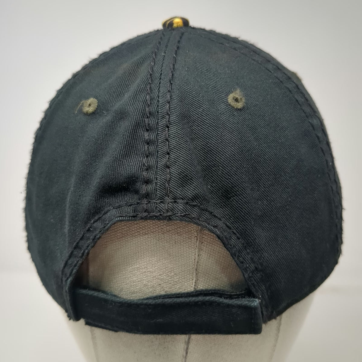 Banana Bay Cabos Mexico Black Baseball Cap Hat One Size Tropical Floral Print