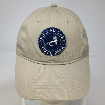 Ouray Baseball Cap Beige One Size Trinidad Lake State Park Fishing Fly Hat
