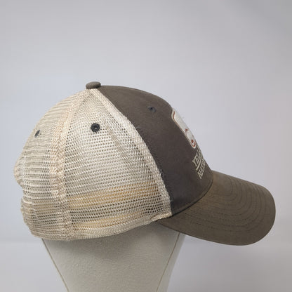 Yellowstone National Park Trucker Hat Brown One Size Adjustable Mesh Back Ouray