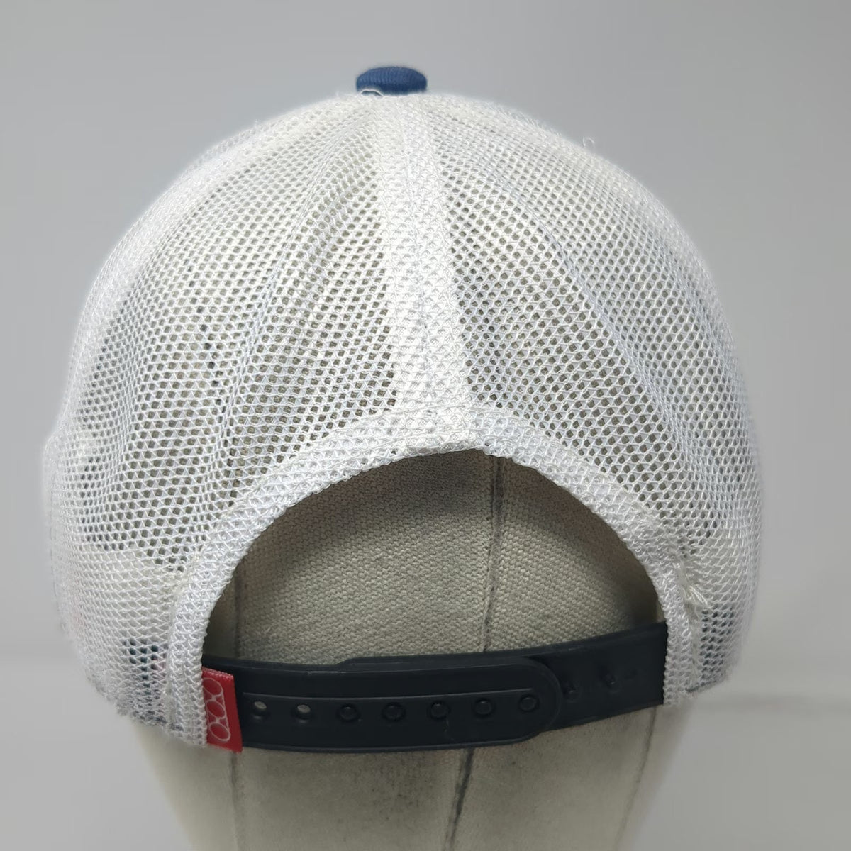 Eberlestock Trucker Hat Blue One Size Mesh Back Snapback Graphic Patch Logo Hat