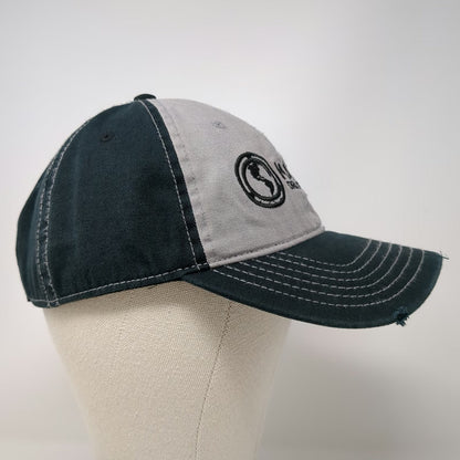 OTTO Baseball Cap Black OSFM Matrix Drilling Products Distressed Strapback Hat