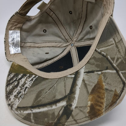 Outdoor Cap Rocky Mountain Elk Foundation Camo Green Hat Baseball Cap One Size