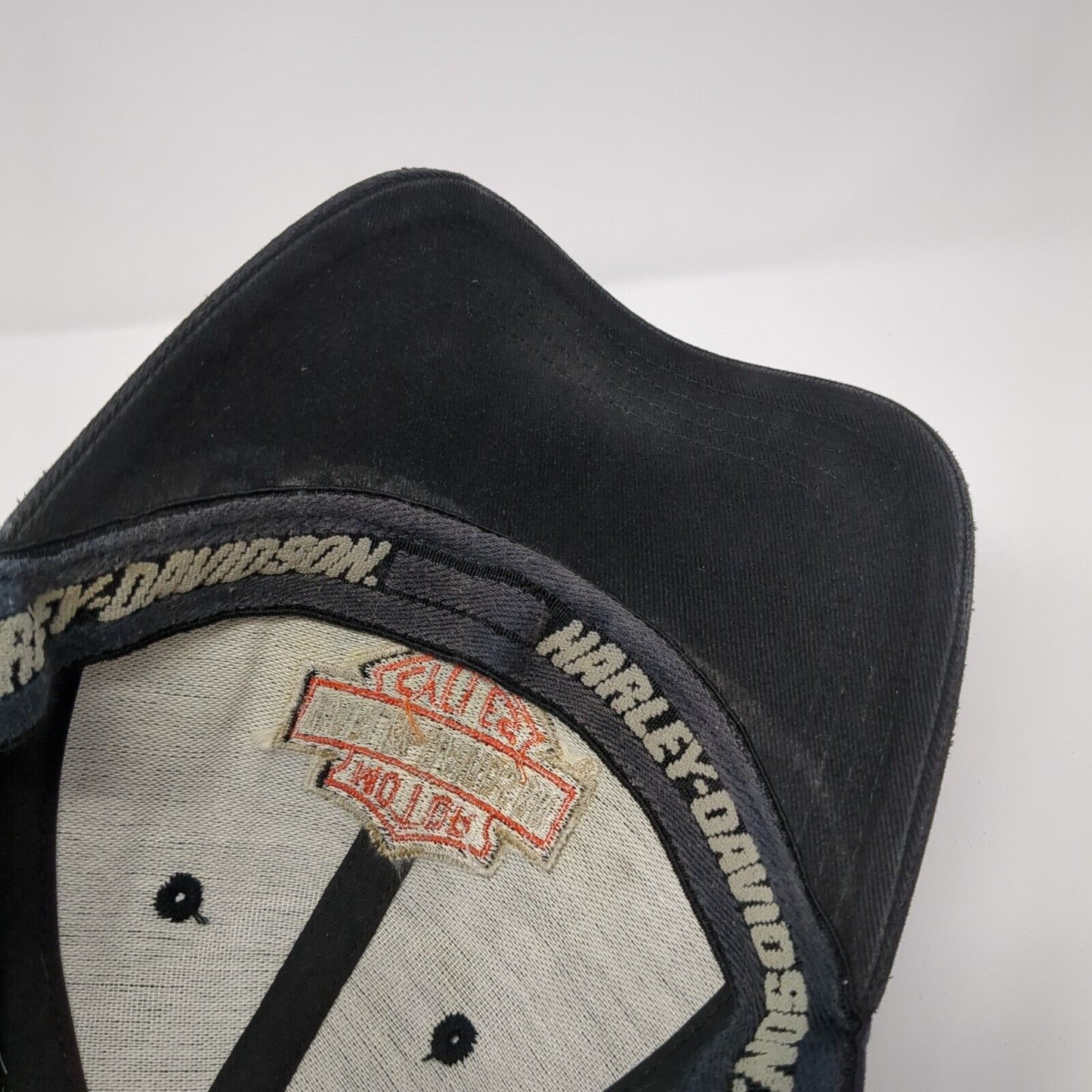 Harley-Davidson Motorcycles Fitted Hat Black OSFA Orlando Embroidered