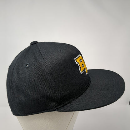 Bishop Kelly 210 Fitted Hat Black S/M Embroidered 6 Panel Port Authority