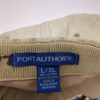 Cenocervisiamsillicaphobia Fitted Hat Tan L/XL Flexfit 6 Panel Port Authority