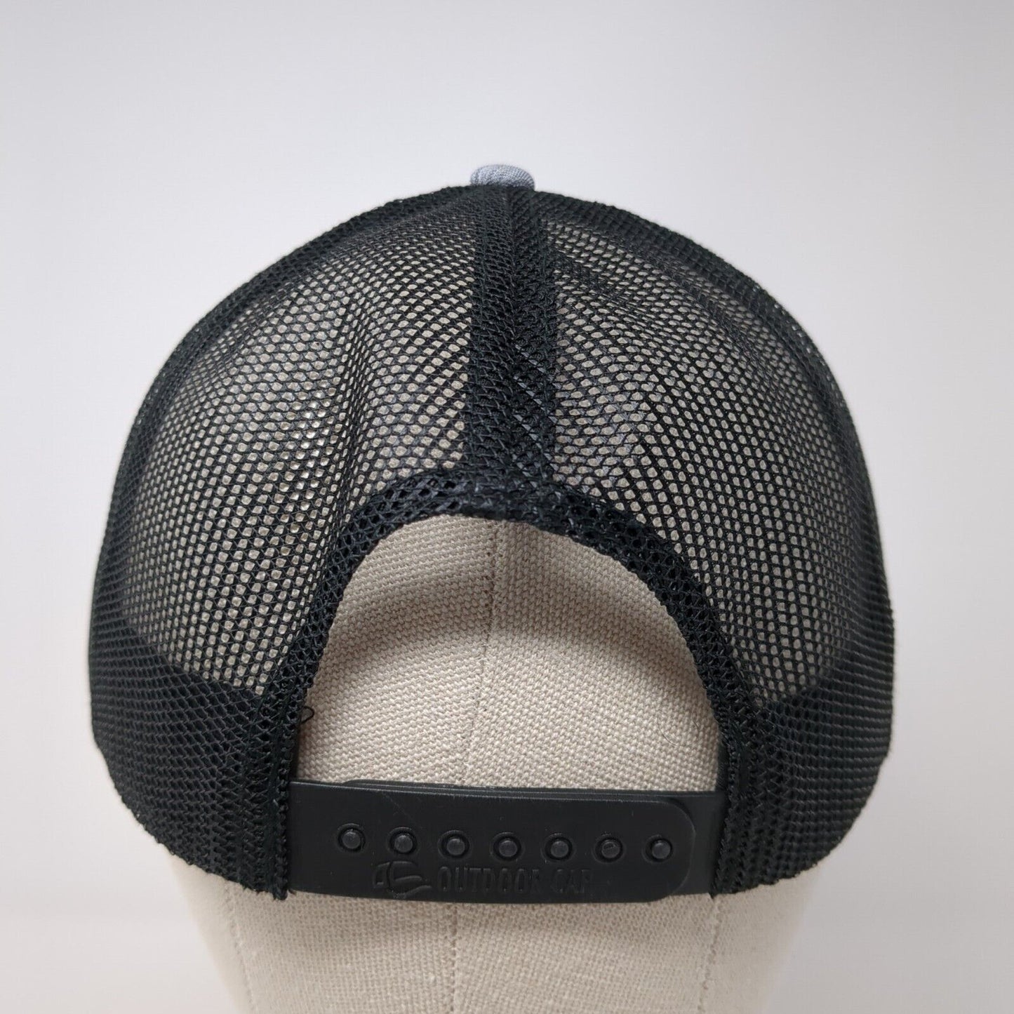 Sasquatch Bigfoot Snapback Trucker Hat Gray OS Adjustable Mesh Back Outdoor Cap