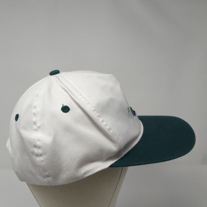 Fried Snapback Hat White One Size Adjustable Embroidered Colorblock HG