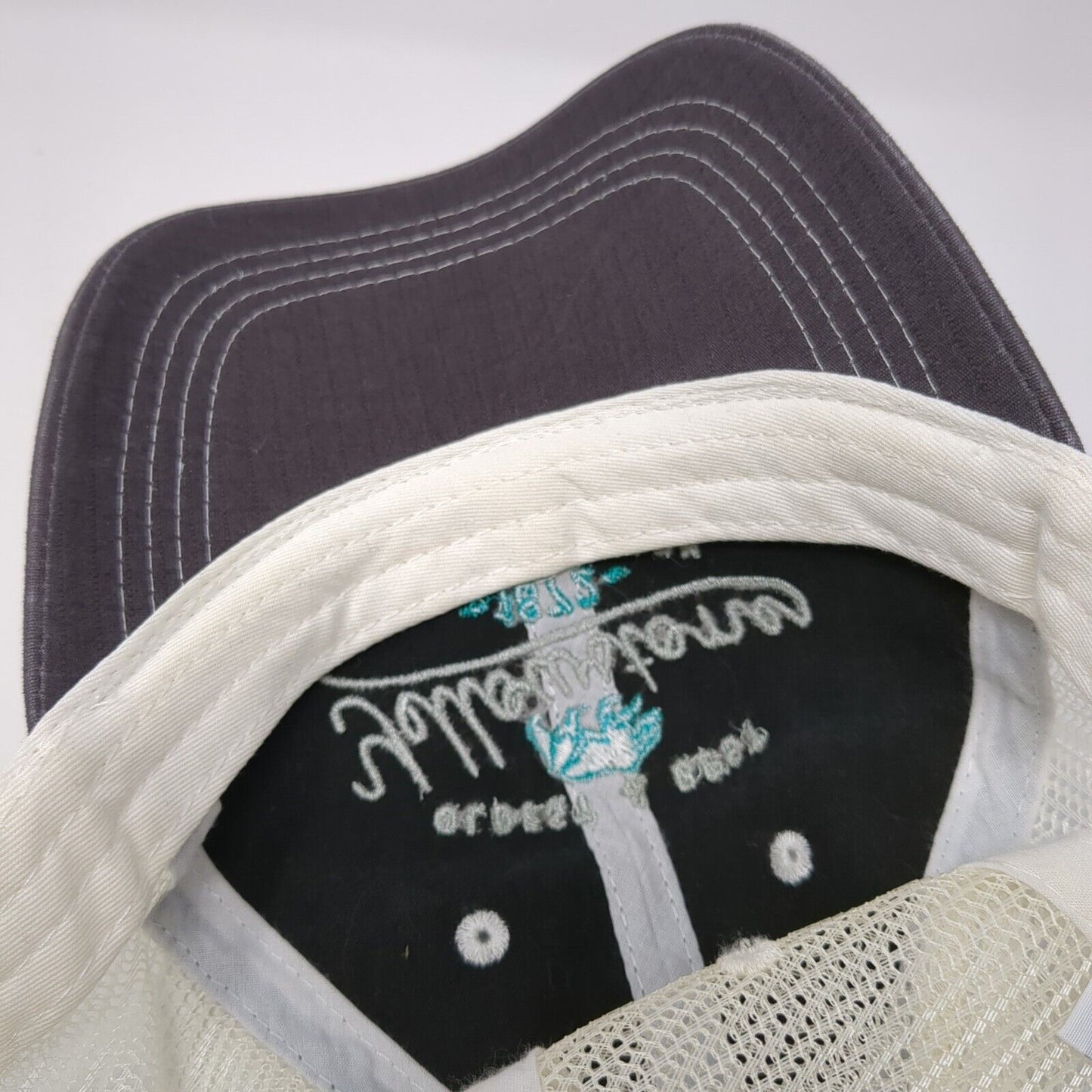Yellowstone National Park 1872 Snapback Trucker Hat Gray One Size Adjustable