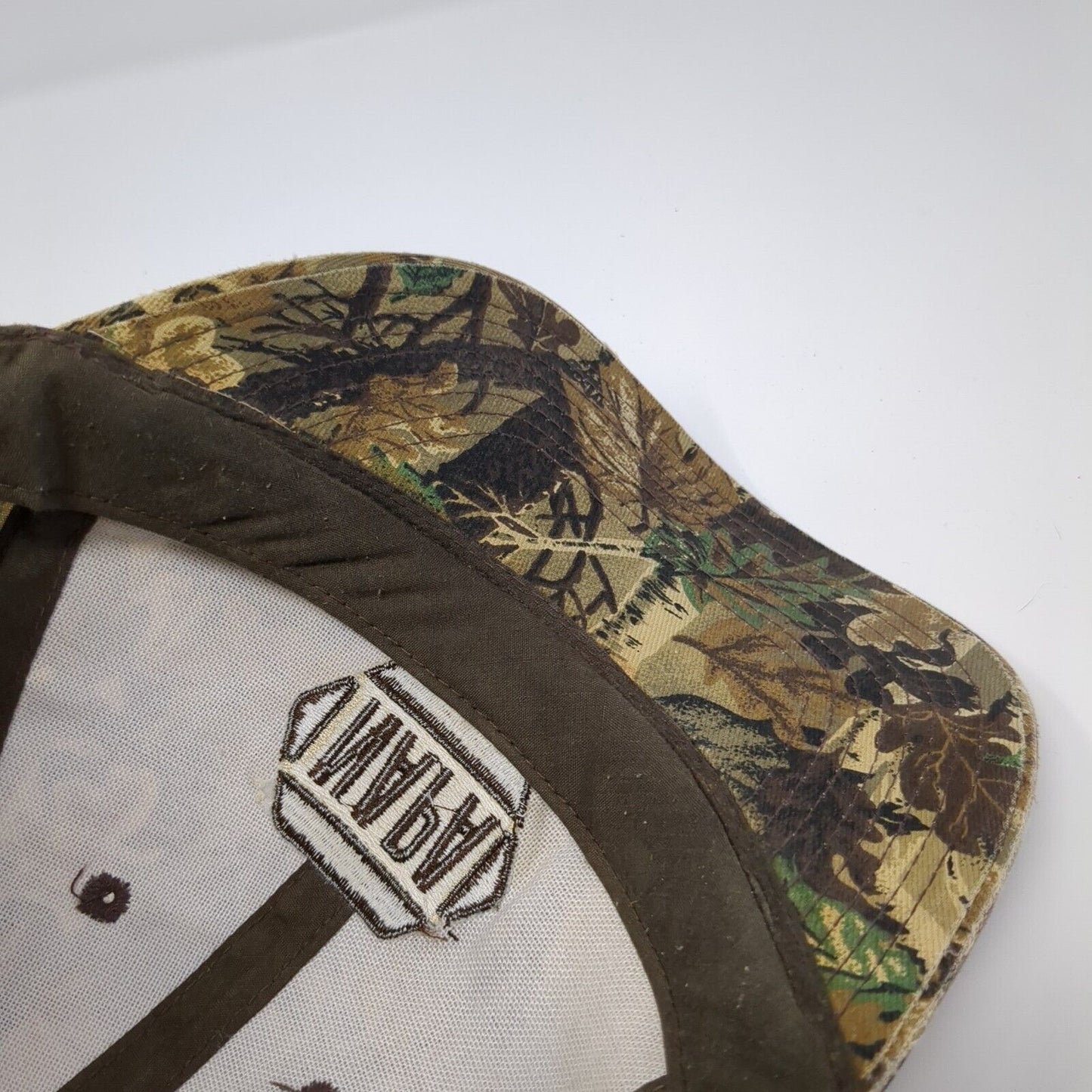 NAPA Larry Csonka Strapback Hat Camo One Size Adjustable Hunting Outdoor