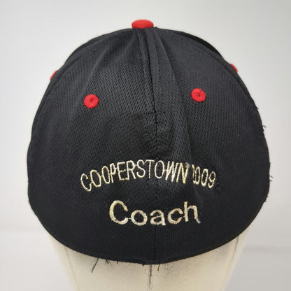 Pukka Baseball Cap Black M Cooperstown 2009 Coach Hawks Southwick A-Flex Hat