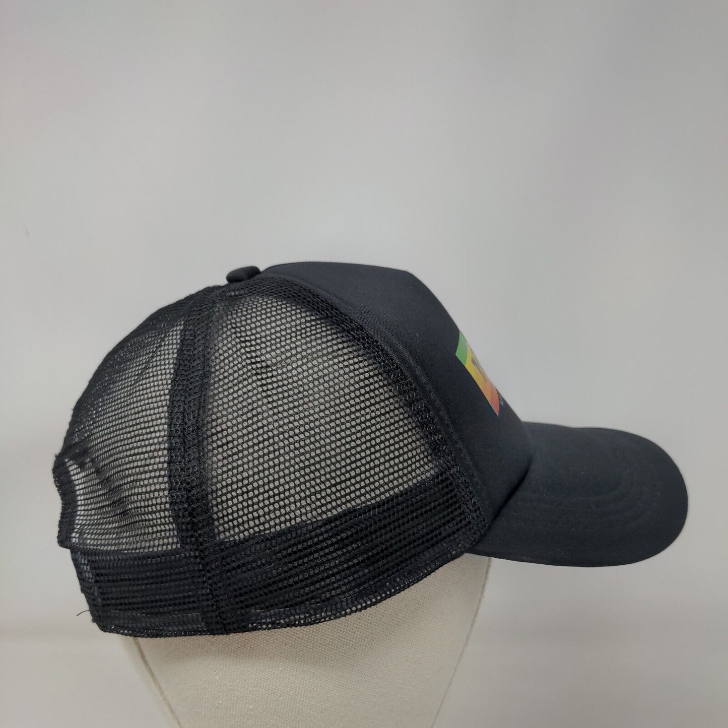 7-Eleven Pac-Man Snapback Mesh Back Trucker Hat Black One Size
