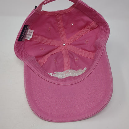 Rocky Mountain National Park Strapback Hat Pink One Size Adjustable Ouray