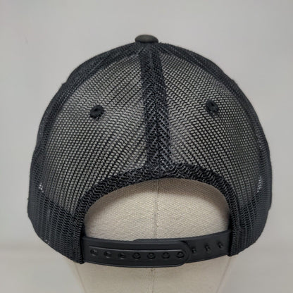 Cannon Snapback Mesh Back Trucker Hat Camo One Size Branded Bills