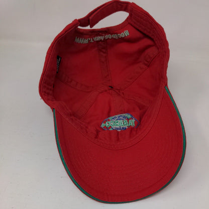 Tabasco Strapback Hat Red OSFM Adjustable Embroidered Vent Holes