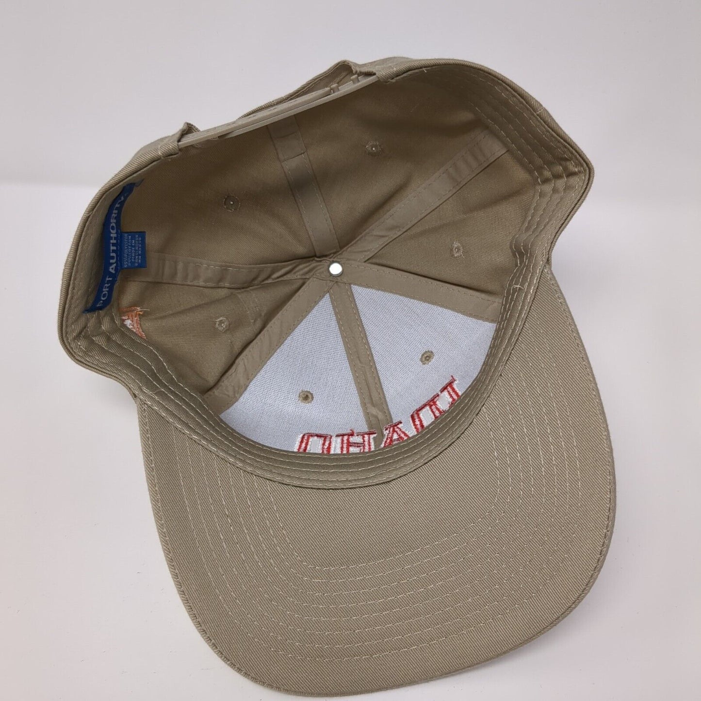 Idaho Softball Project Filter Snapback Hat Tan OS Adjustable Port Authority