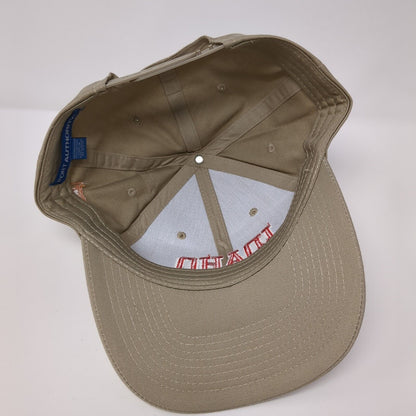 Idaho Softball Project Filter Snapback Hat Tan OS Adjustable Port Authority
